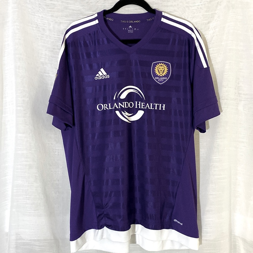 Adidas Authentic Orlando City SC Purple Jersey XL
